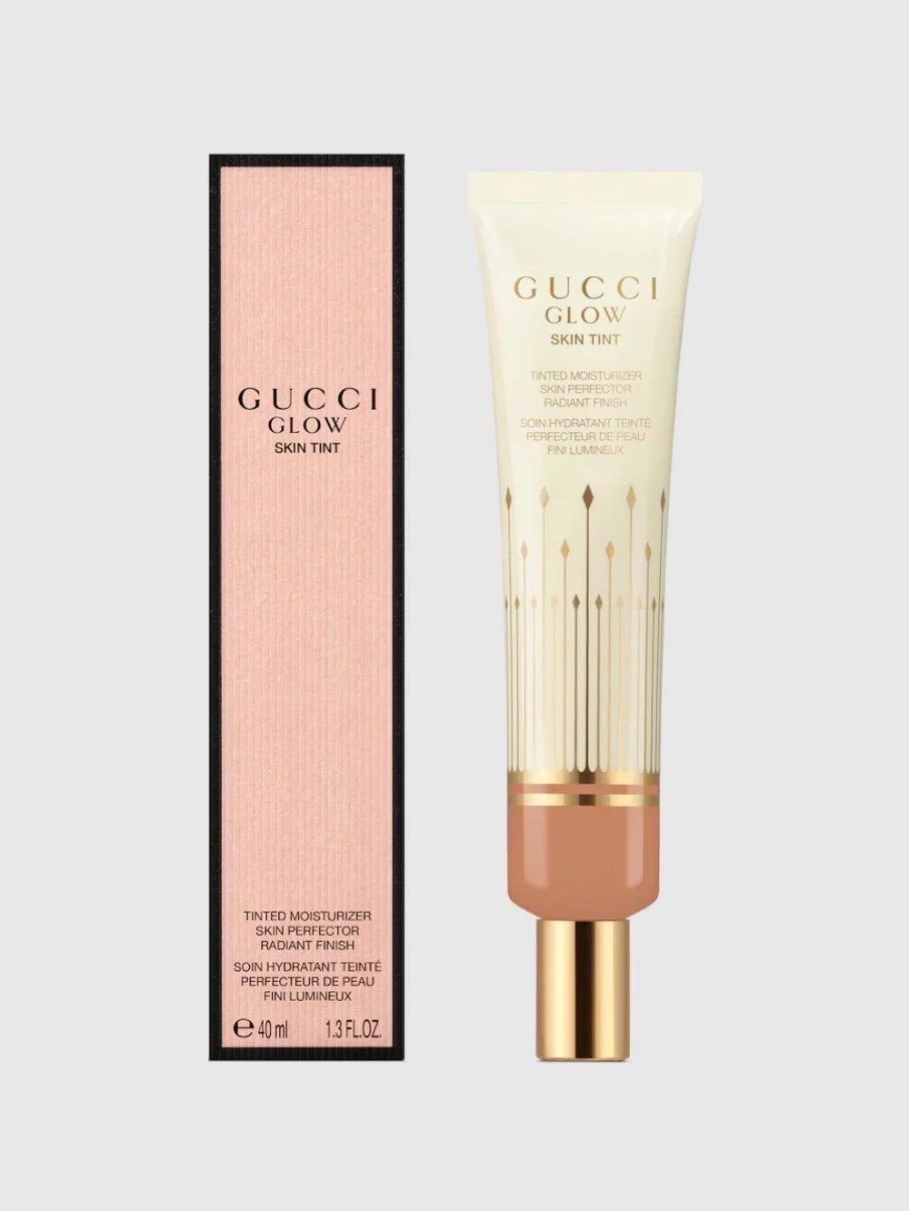 BRAND NEW GUCCI GLOW Skin Tint in Tinted Mosturizer Skin Perfector Radiant Finis